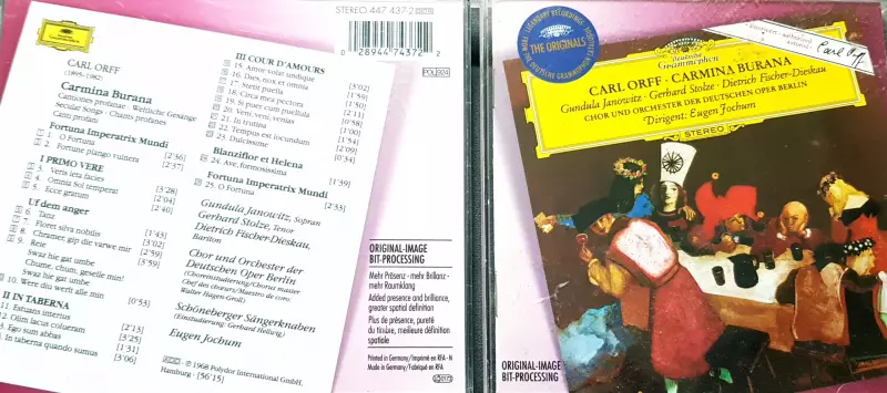 Carmina Burana, CD Carmina Burana, CD