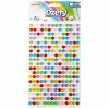 DŻETY SAMOPRZYLEPNE OKRĄGŁE PASTELOWE 6mm 266szt DS104 BREWIS - zdjęcie