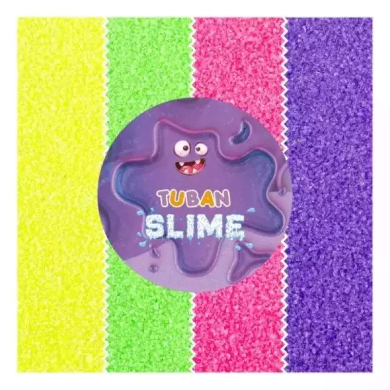 Slime brokat mineralny - 4 kolory 32g TUBAN Slime brokat mineralny - 4 kolory 32g TUBAN