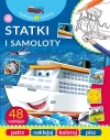 Naklejaj i koloruj. Statki i samoloty - zdjęcie