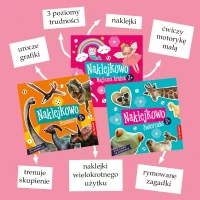 Naklejkowo Kids 3+. Zwierzaki, zdjęcie 4
