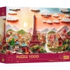 Puzzle 1000 Paper Art: Paryż TREFL - zdjęcie