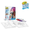 Crayola Kolorowanka dla dzieci i 4 niebrudzące magiczne flamastry Color Wonder Mess Free Księżniczki Disneya 3+ - zdjęcie