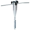 Stojak do parasola ogrodowego wkręcany metalowy 56 cm - zdjęcie