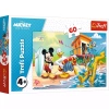 Puzzle 60 elementów. Myszka Miki. Ciekawy dzień - zdjęcie