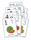 Plansze eukacyjne A5 - Cyfry 1-10 10 kart - zdjęcie