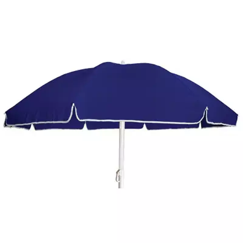 Parasol polyester tkanina 240cm, 8 drutów, łamany, granatowy Parasol polyester tkanina 240cm, 8 drutów, łamany, granatowy