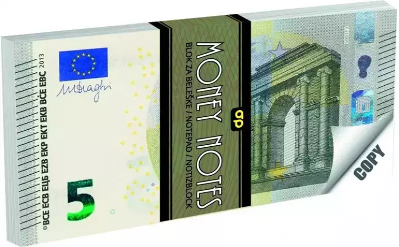 Notes 5 Euro 70 kartek Notes 5 Euro 70 kartek
