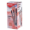 Długopisy OFFICE PRODUCTS, 1,0mm, czarny p50 - zdjęcie