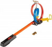 Hot Wheels. GND92 Wyzwanie. Podwójna pętla z samochodem, zdjęcie 4
