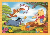 Puzzle 4w1 Super color. Kubuś Puchatek, zdjęcie 2