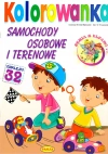 Kolorowanka. Samochody osobowe i terenowe - zdjęcie