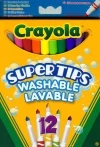 Crayola Flamastry spieralne pastelowe Supertips 12 szt - zdjęcie