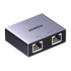 Adapter Ethernet UGREEN NW301 RJ45 1x2 - zdjęcie