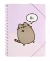 Skoroszyt A4 z gumką 30 kartek, Pusheen - zdjęcie