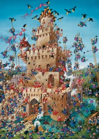 Puzzle 1000 elementów. Wanted! Suzie, Loup, zdjęcie 2