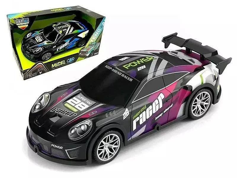 Auto sportowe ze światłem i dźwiękiem 1:22