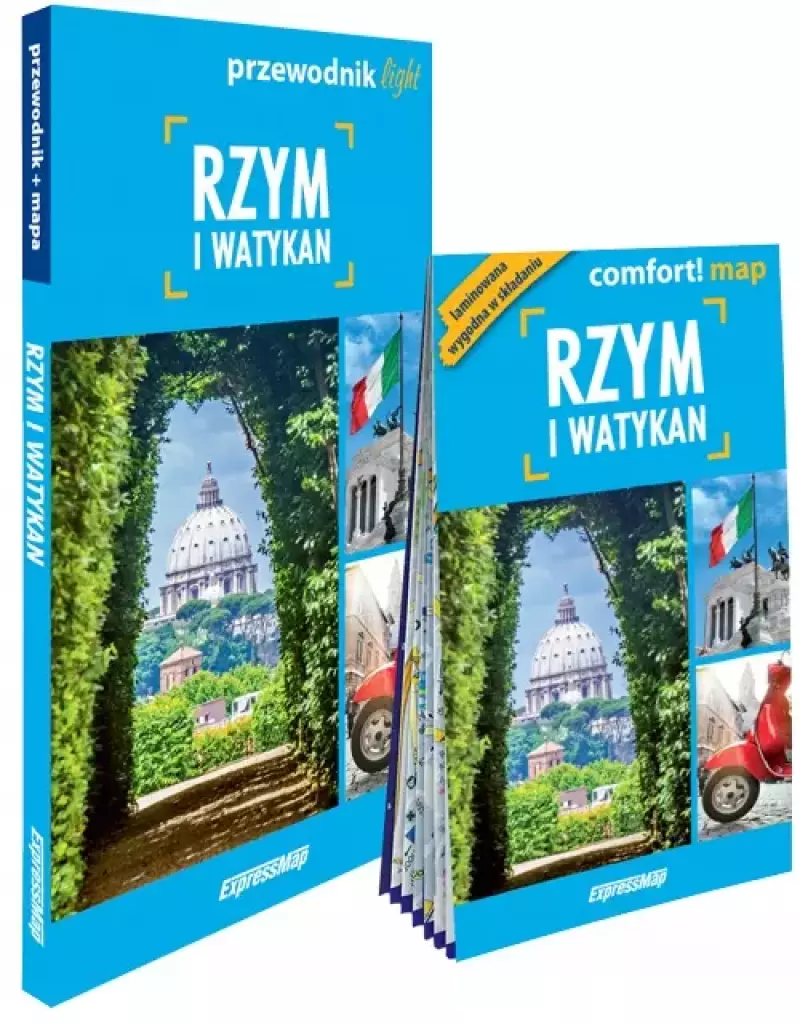 Rzym i Watykan light: przewodnik + mapa Rzym i Watykan light: przewodnik + mapa