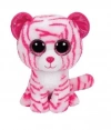 TY Beanie Boos. Tygrys  Asia, biało-różowy, 15 cm - zdjęcie