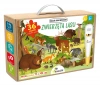 Zwierzęta lasu. Puzzle interaktywne Kakadu - zdjęcie