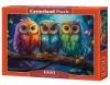 Puzzle 1000 elementów. Trzy małe sowy - zdjęcie