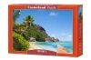 Puzzle 3000 elementów. Plaża tropikalna - zdjęcie