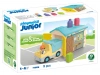 Playmobil JUNIOR Ciężarówka z garażem z funkcją sortera 71686 - zdjęcie