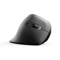 Mysz bezprzewodowa Wozinsky WWM-1076 pionowa ergonomiczna 3600 DPI - czarna, zdjęcie 4