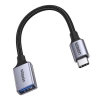 Adapter UGREEN USB-A-USB-C USB 3.0 OTG (czarny) - zdjęcie