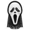 Maska "Ghostface - z kapturem", PartyDeco - zdjęcie