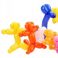 Długie Balony Do Modelowania na Urodziny ZESTAW 100 szt.+ Pompka, zdjęcie 6