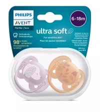 Philips Avent Smoczek ortodontyczny Ultra Soft 6-18m 2 szt SCF091/18, zdjęcie 7