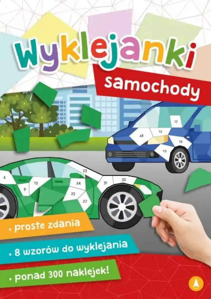 Wyklejanki. Samochody Wyklejanki. Samochody