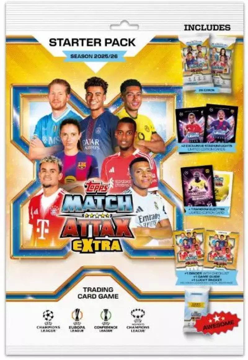 Match Attax Extra 2025/26 Starter pack Match Attax Extra 2025/26 Starter pack