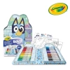 Crayola Zestaw artystyczny (kolorowanki dla dzieci, naklejki i flamastry) 47 el. Bluey 4+ - zdjęcie
