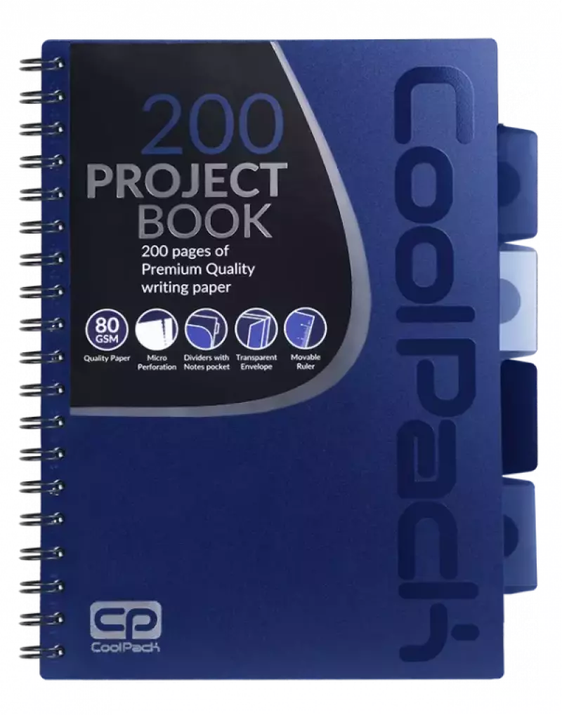 KOŁOBRULION B5 COOLPACK CIEMNONIEBIESKI KOŁOBRULION B5 COOLPACK CIEMNONIEBIESKI