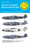 Typy broni i uzbrojenia, nr 174. Samolot mysliwski messerschmitt bf 109 f - zdjęcie