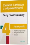 Język polski. Testy czwartoklasisty. Zadania i arkusze - zdjęcie