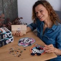 Puzzle 160 elementów. Stylowa Myszka Minnie, zdjęcie 5