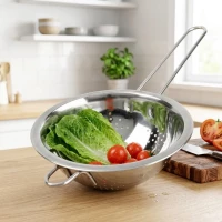 Cedzak kuchenny stalowy 24 cm, zdjęcie 2
