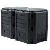 Kompostownik Ogrodowy Ekobat Segmentowy Module Compogreen Czarny 800L - zdjęcie