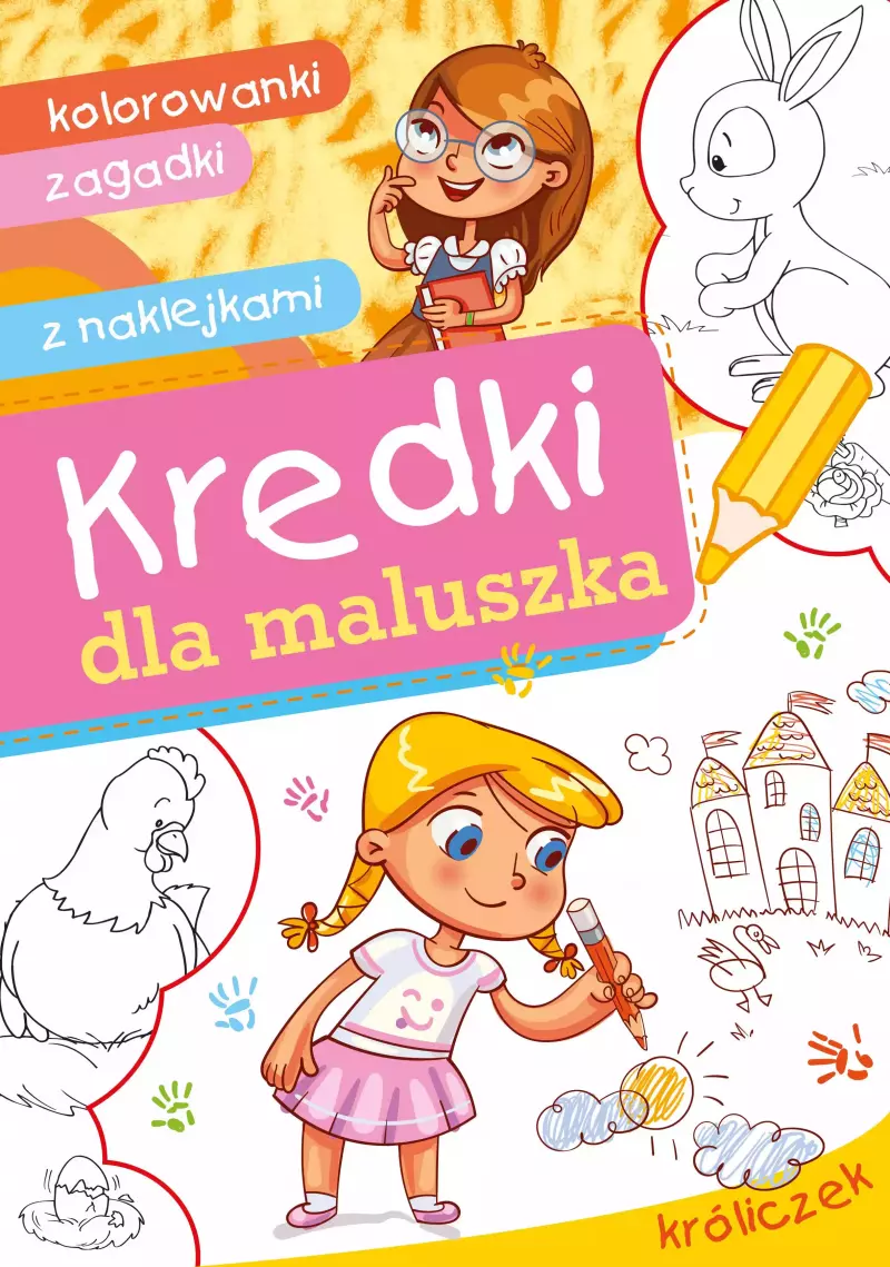 Kredki dla maluszka. Króliczek Kredki dla maluszka. Króliczek