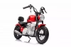 Motor na akumulator 36V A9902 Chopper czerwony - zdjęcie