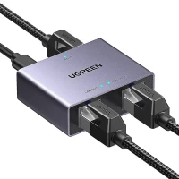 Adapter Ethernet UGREEN NW301 RJ45 1x2, zdjęcie 2