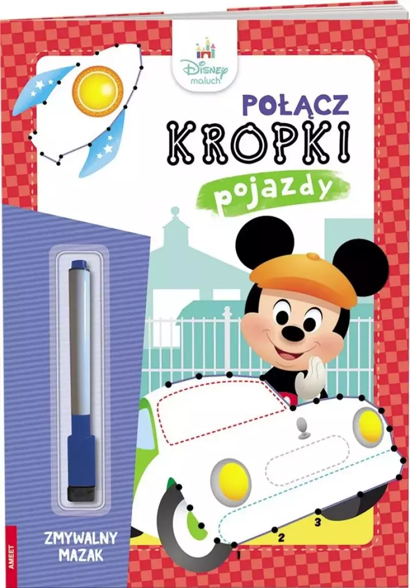 Disney Maluch. Połącz kropki. Pojazdy Disney Maluch. Połącz kropki. Pojazdy