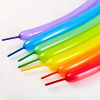 Długie Balony Do Modelowania na Urodziny ZESTAW 100 szt.+ Pompka, zdjęcie 3