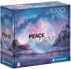 Puzzle 500 elementów. Peace. Jasnoniebieski - zdjęcie