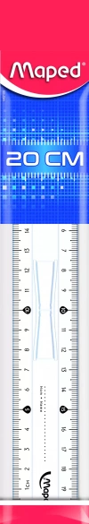 Linijka Maped Classic z uchwytem 20 Cm - zdjęcie