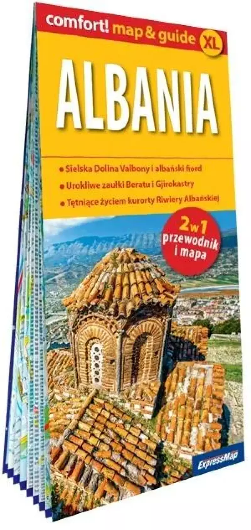 Comfort! map&guide XL Albania Comfort! map&guide XL Albania