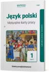 Język polski 1. Linia I. Część 2. Maturalne karty pracy. Zakres podstawowy - zdjęcie
